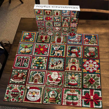 Gioioso puzzle di Natale puzzle 1000 pezzi